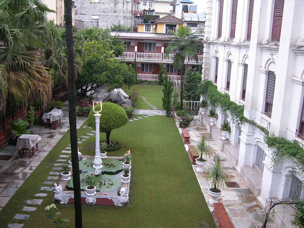 Tibet Kailash 01 To Nyalam 02 Kathmandu Guesthouse Garden